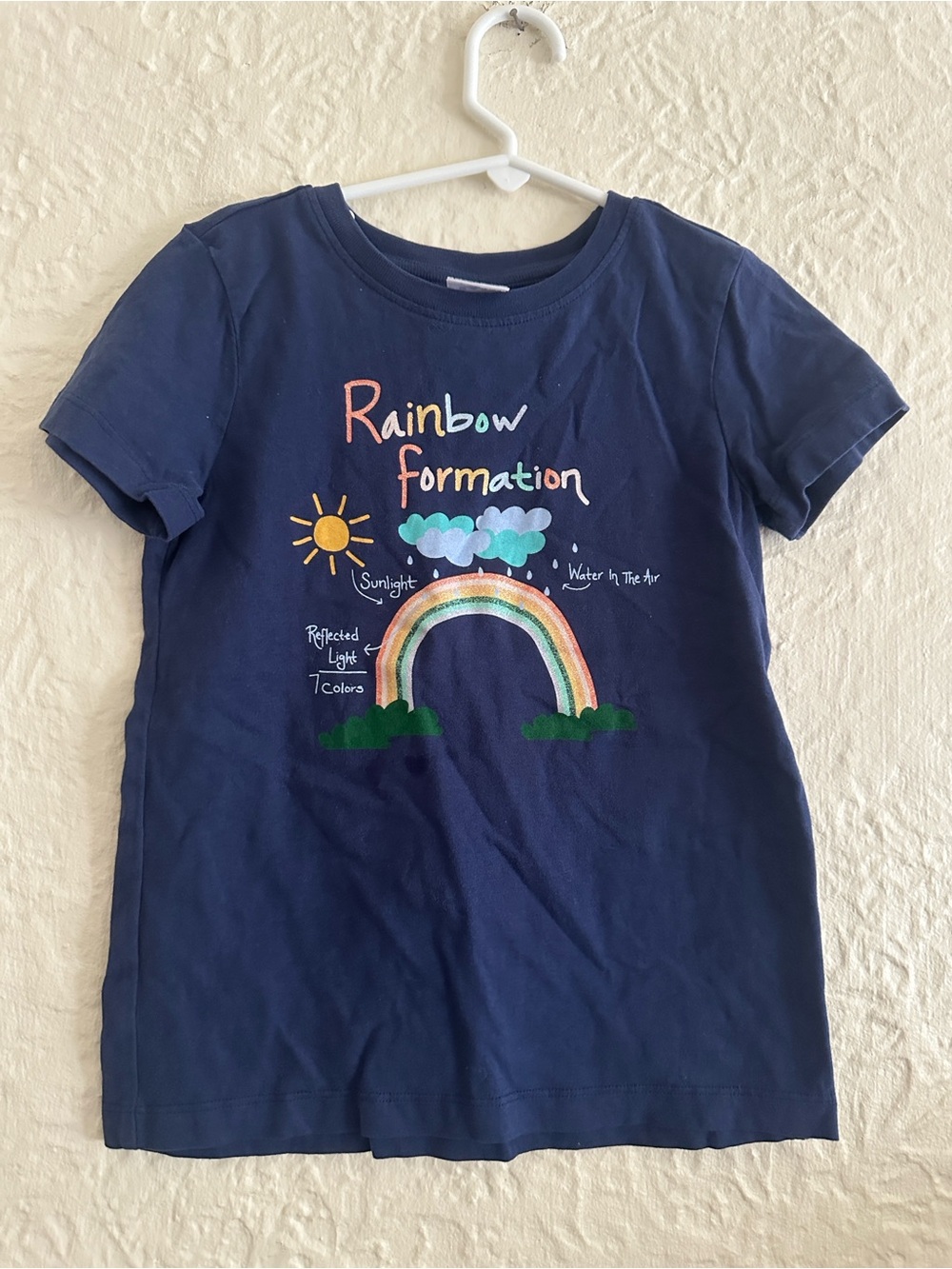 Hanna Andersson Soft Art Tee Kids Rainbow Formation T-Shirt